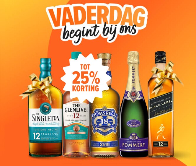 Vaderdag begint bij ons! Verras jouw vader met vaderdag. 